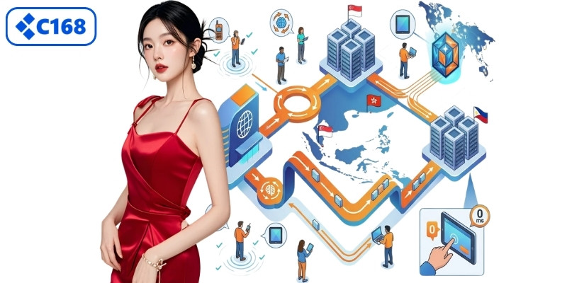 Công nghệ máy chủ đa điểm vận hành mượt mà không độ trễ